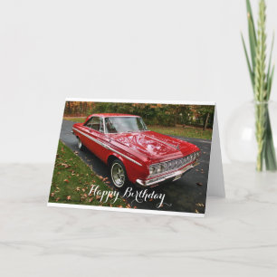 Carte Muscle Car Merchandises