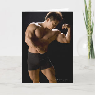 Carte Muscles de flexion musculaire, vue avant,