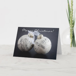 Carte musicale de Christmas