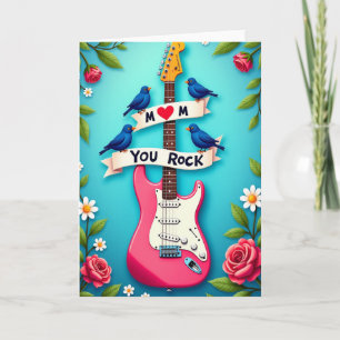 Carte Musicale Maman Tu Dechires