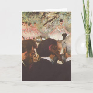 Carte Musicians dans l'orchestra by Edgar Degas