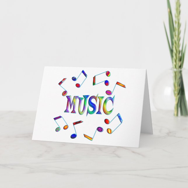 Carte Musique (Devant)