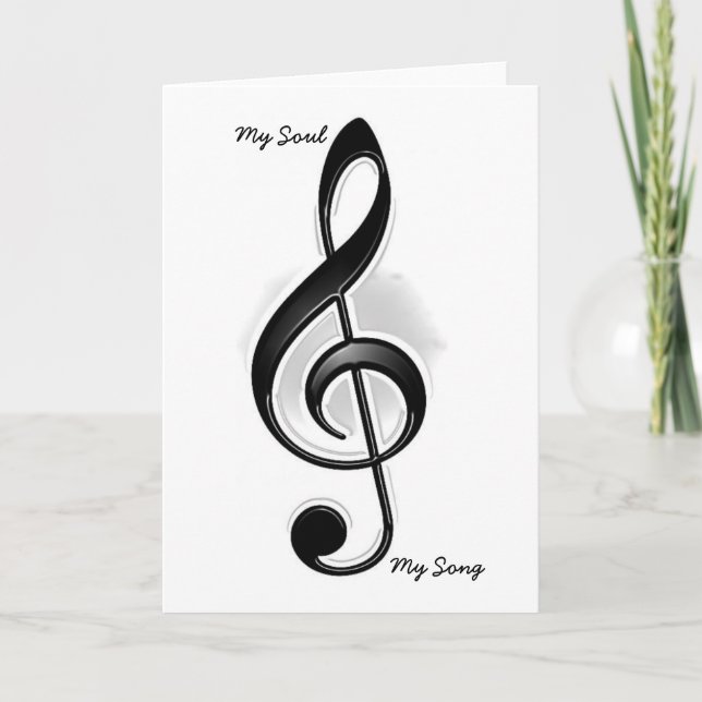 Carte Musique d'amour par Karla (Devant)