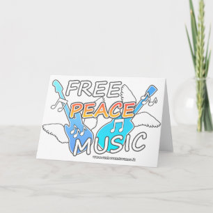 Carte Musique de la Paix Libre