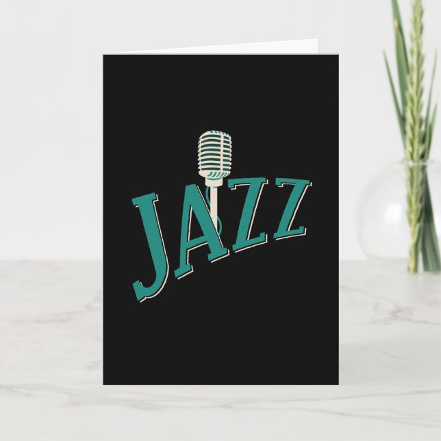 Carte Musique jazz (Devant)