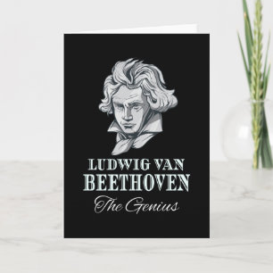 Carte Musique - Ludwig Van Beethoven Le Génie