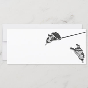 Carte Musique vintage, mains du chef avec un Baton