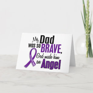 Carte My Dad Is An Angel Pancreatic Cancer