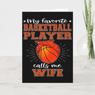 Carte My Favorite Sketll Player Calls Me Wife - Sport Sp