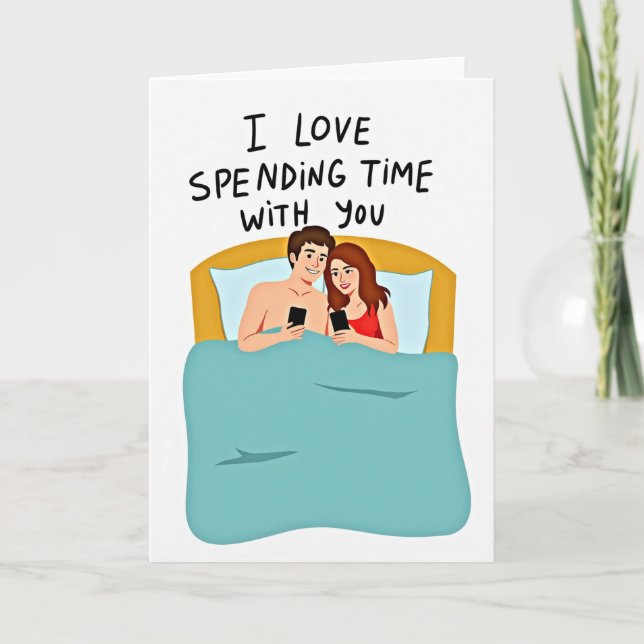 Carte My Favorite Time With You Card (Devant)
