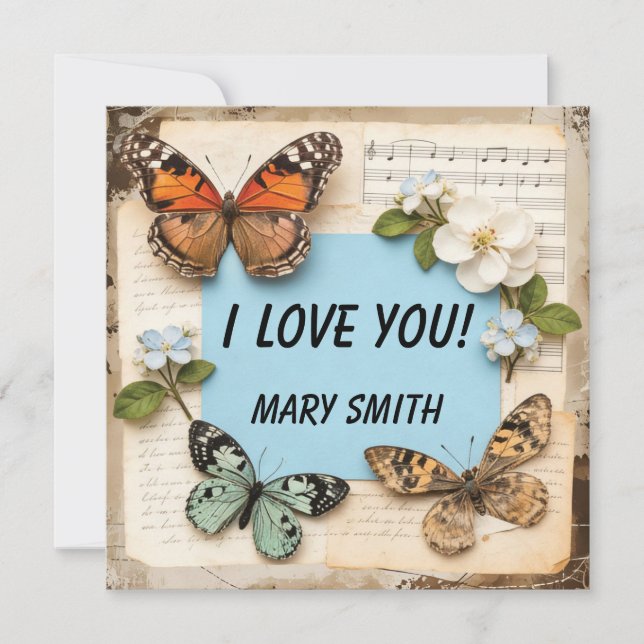 Carte My Scrapbook  (Devant)