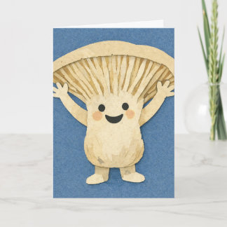 Carte Mycelium Fun Mushroom Greeting Card