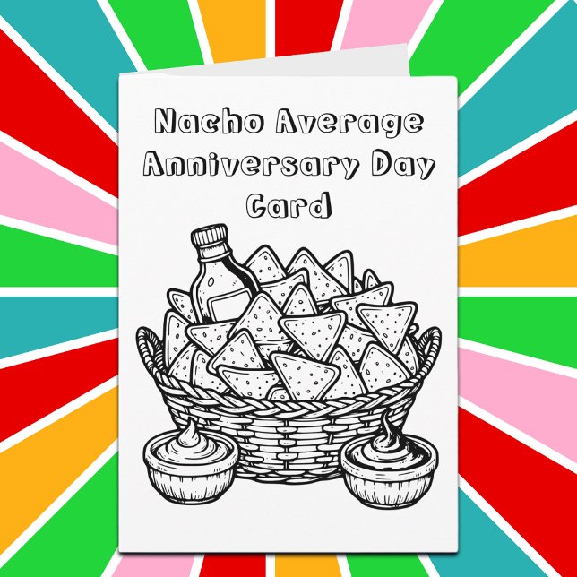 Carte Nacho Anniversaire Moyen (Créateur téléchargé)