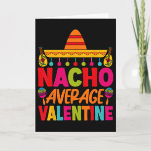Carte Nacho Average Valentine Couple Mexicain Saint-Vale