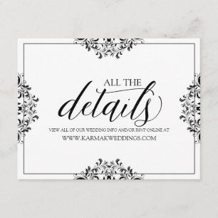 Carte   Nadine (noir) de la carte détail de