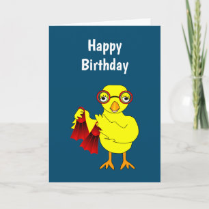 Carte Nager Chick
