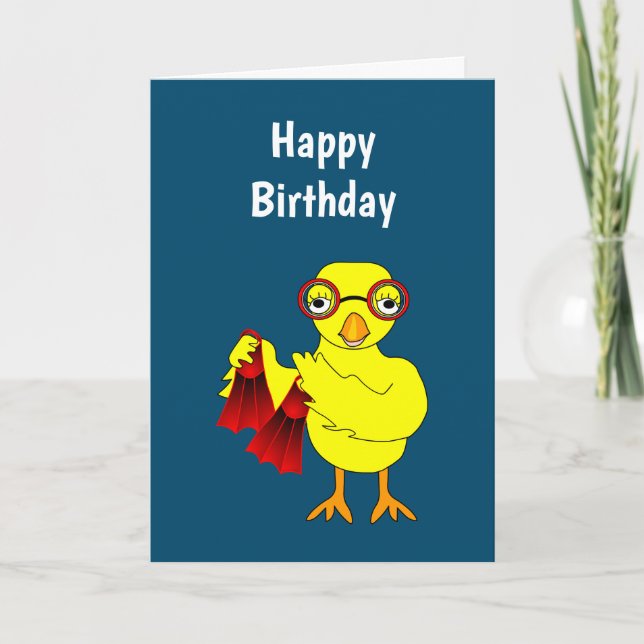 Carte Nager Chick (Devant)