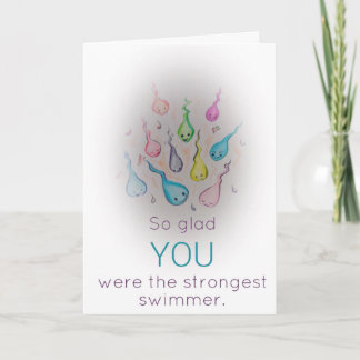 Carte Nageur le plus fort