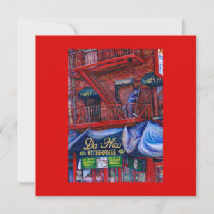 Carte N'aimez-vous pas la peinture rouge ? New York City
