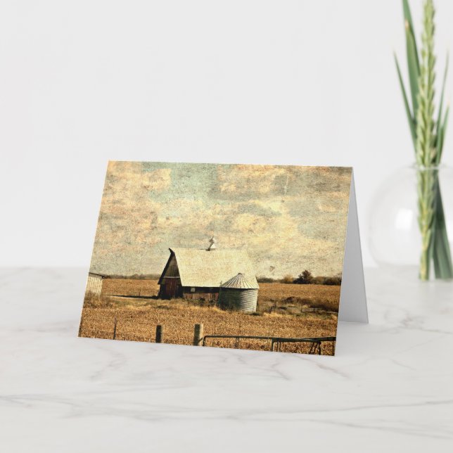 Carte Naissance de la grange et du silo (Devant)