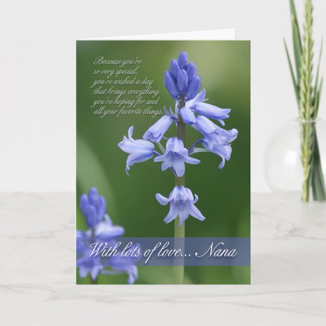 Carte Nana Birthday Card (Devant)