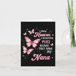 Carte Nana est mon ange gardien au jour du Souvenir céle