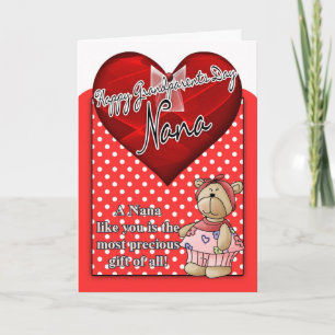 Carte Nana Grandparents Day Card