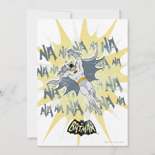 Carte NANANANANA Batman Graphic (Devant)