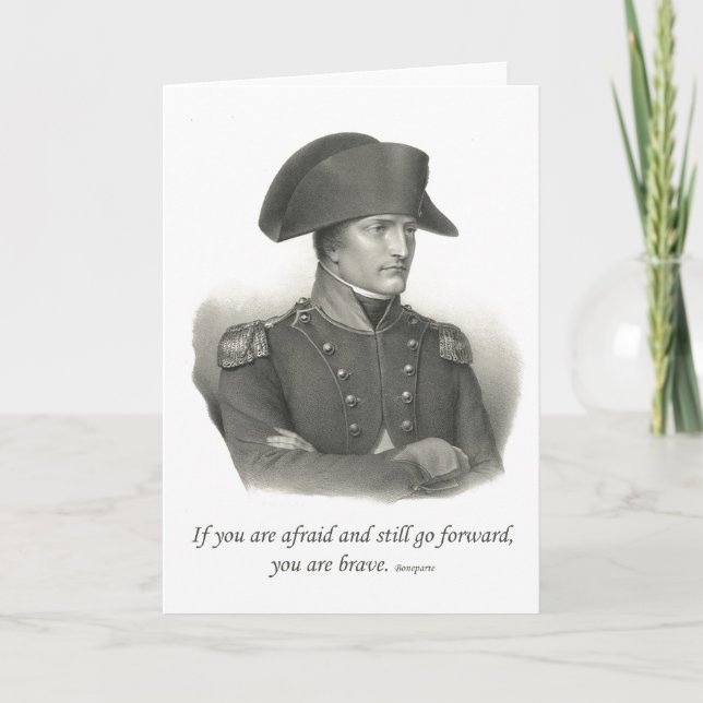 Carte Napoléon Bonaparte (Devant)