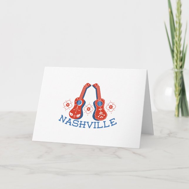 Carte Nashville (Devant)