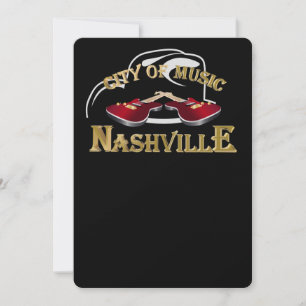 Carte Nashville. City of music