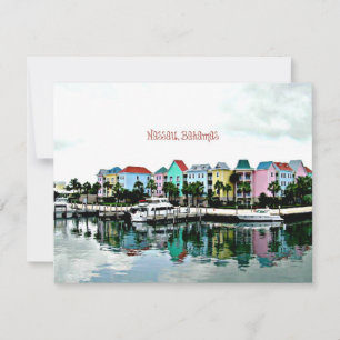 Carte Nassau, Bahamas Vue pittoresque