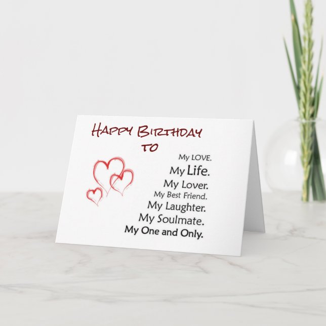 CARTE N'ATTENDEZ PAS DE *CÉLÉBRER VOUS* AIMER ANNIVERSAI (Devant)