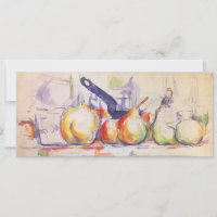 Nature morte avec casserole de Paul Cezanne