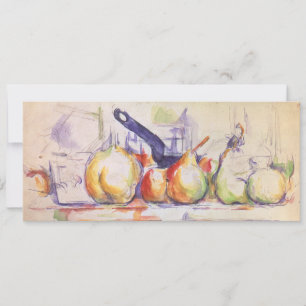 Carte Nature morte avec casserole de Paul Cezanne