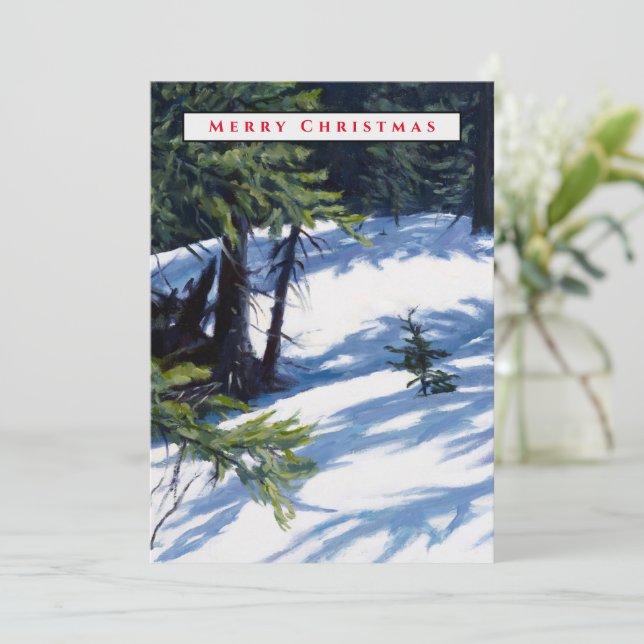 Carte Nature Mountain Neige au Colorado (Debout devant)