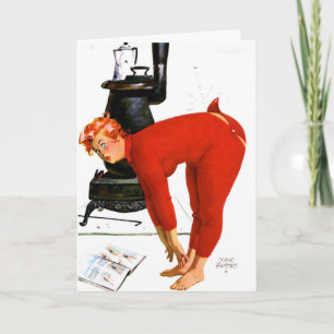 CARTE NAUGHTWIFE ANNIVERSAIRE FUNNY GREETING