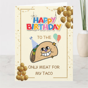 Carte Naughty Birthday Card, Funny Anniversaire Card pou