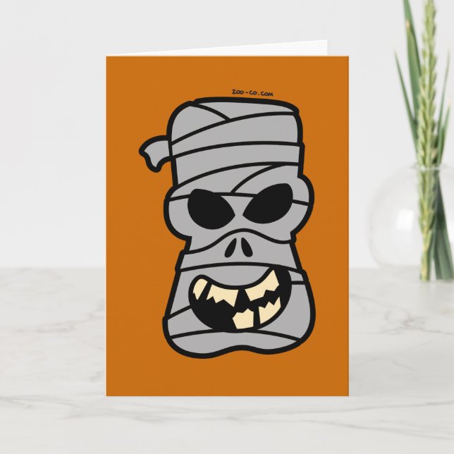Carte Naughty Halloween maman (Devant)