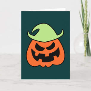 Carte Naughty Halloween Scarecrow
