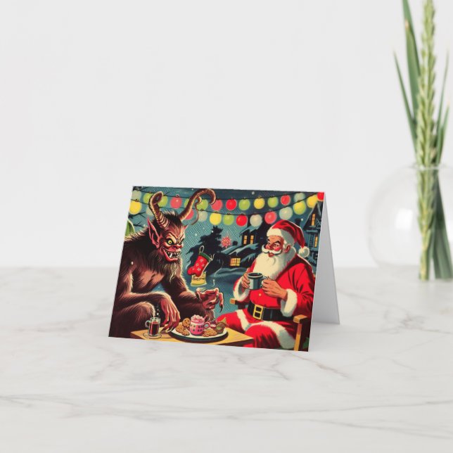 Carte Naughty ou Nice (Devant)