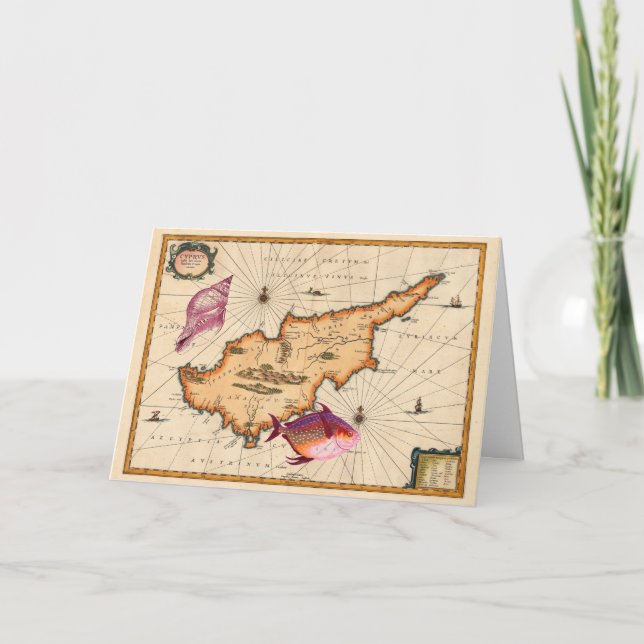 Carte nautique du 16e/17e siècle Bonne carte d'ann (Devant)