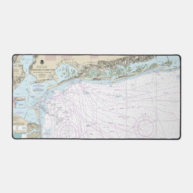 Carte nautique Feu Island Light to Sea Girt 12326 (Recto)