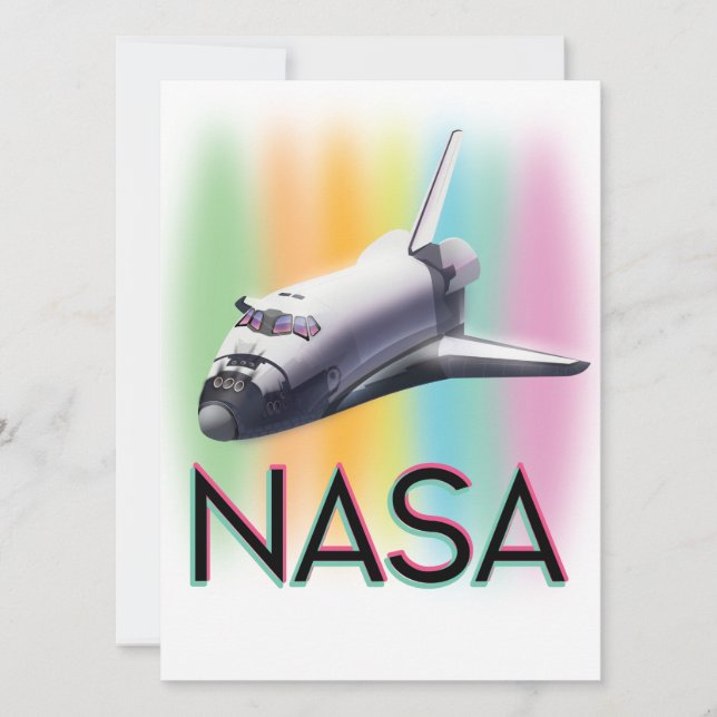 Carte Navette spatiale NASA (Devant)