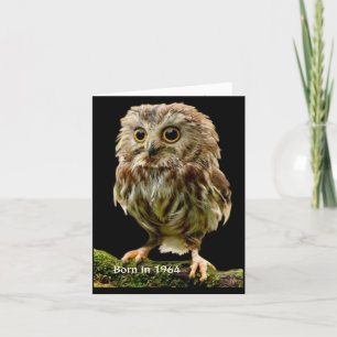 Carte Né en 1964 Anniversaire faits amusants