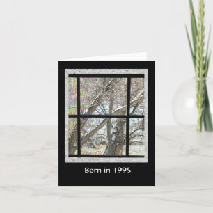 Carte Né en 1995 Anniversaire Fun Facts