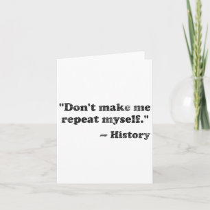 Carte Ne me faites pas répéter l'histoire 1 _1 