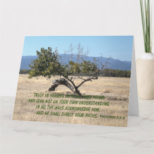 Carte Ne plaise pas à votre propre compréhension