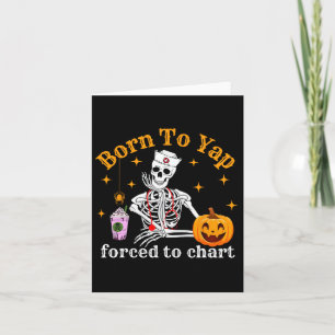 Carte Né pour bavasser forcé de cartographier Skeleton C