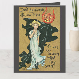 Carte Ne Sois Pas Effrayé À Halloween